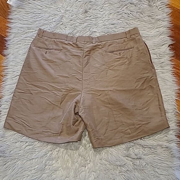 Ben Hogan mens tan suade soft golf shorts size 42 - Picture 5 of 6